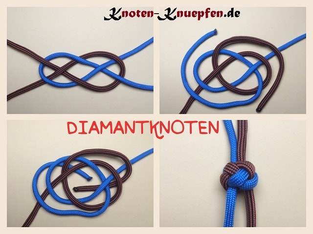 Diamantknoten Anleitung