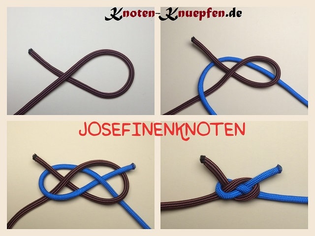 Josefinenknoten Anleitung