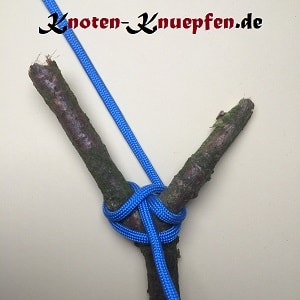 Klampe belegen / Belegen auf der Klampe / Klampenschlag