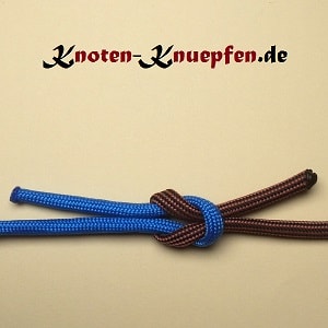 Kreuzknoten Weberknoten