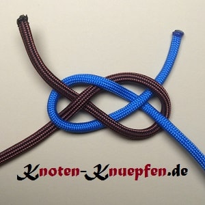 Trossenstek Josefinenknoten Brezelknoten